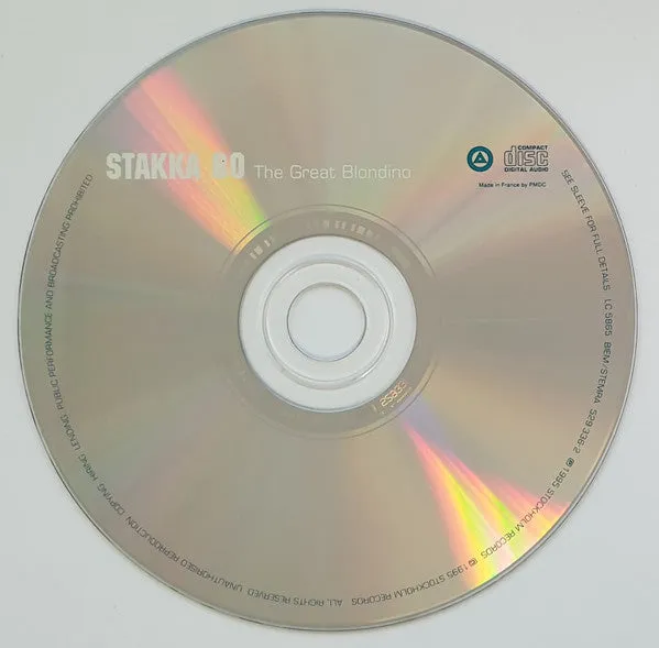 Stakka Bo The Great Blondino CD album PMD VG+