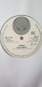 Black Sabbath Paranoid LP vinile 180g ristampa 2022