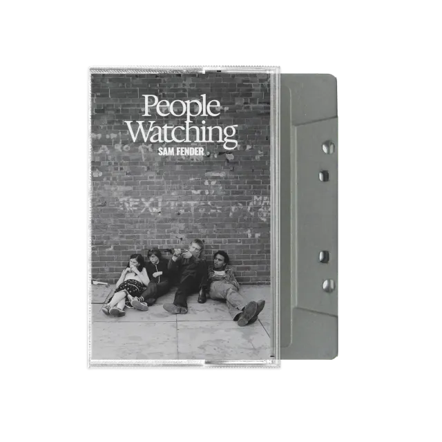 Sam Fender People Watching musicassetta silver artwork 2