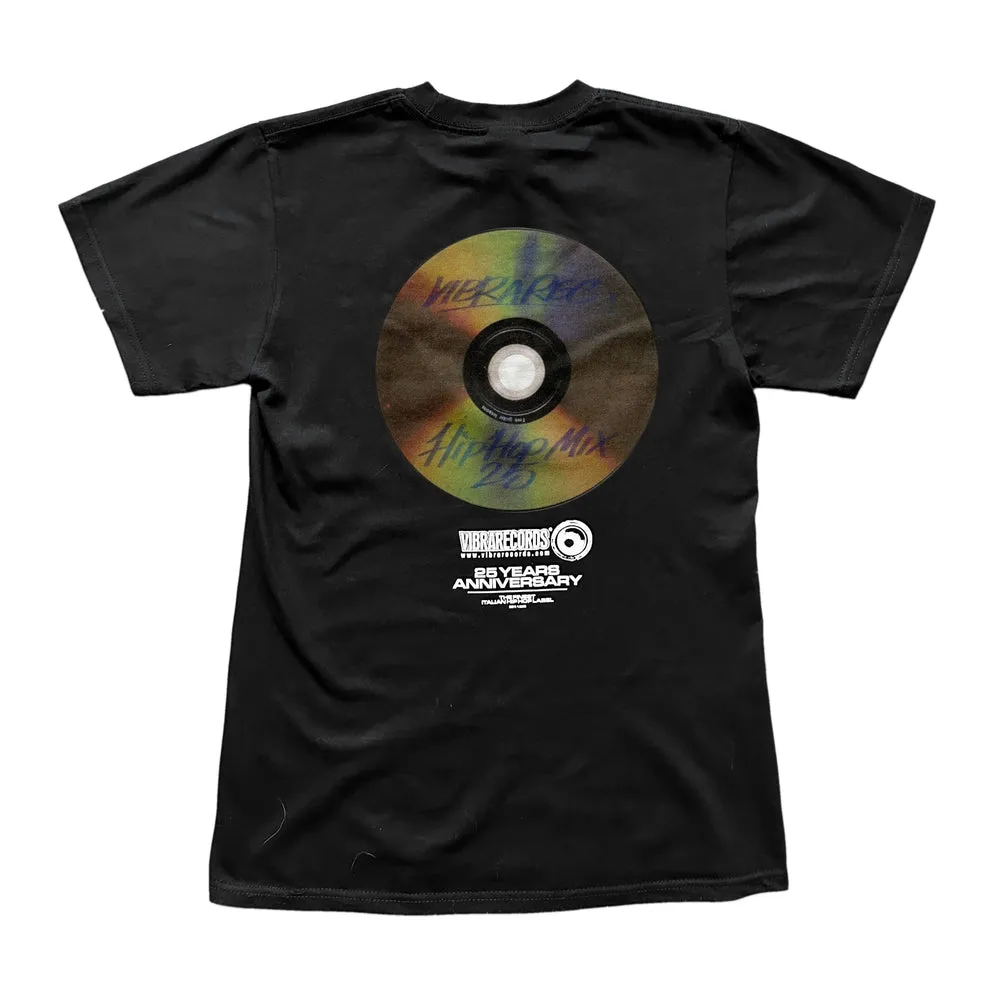 Vibrarecords 25th Anniversary bundle felpa hoodie + T-shirt nera