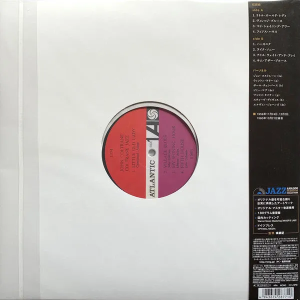 John Coltrane Coltrane Jazz LP mono ristampa