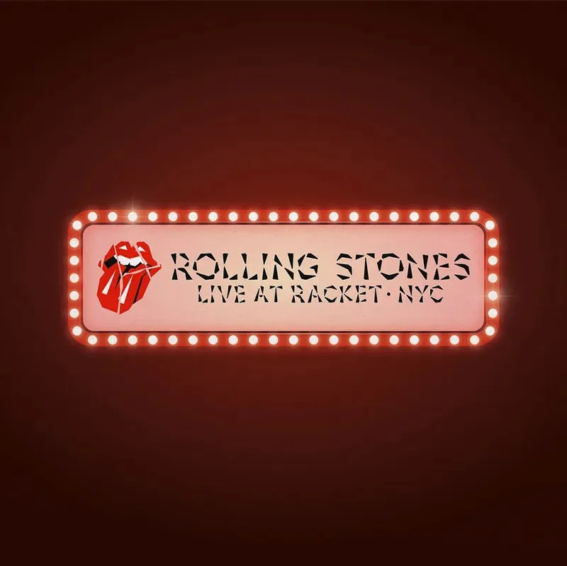 Rolling Stones Live at Racket NYC LP vinile bianco 180g RSD24