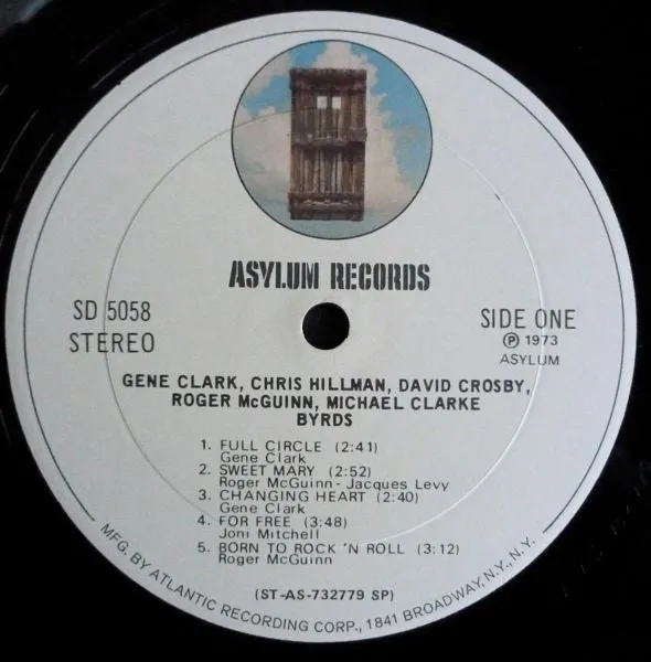 Byrds Byrds vinile LP usato country rock 1973