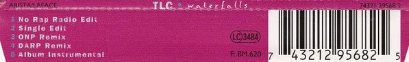 TLC Waterfalls CD singolo 5 brani VG+