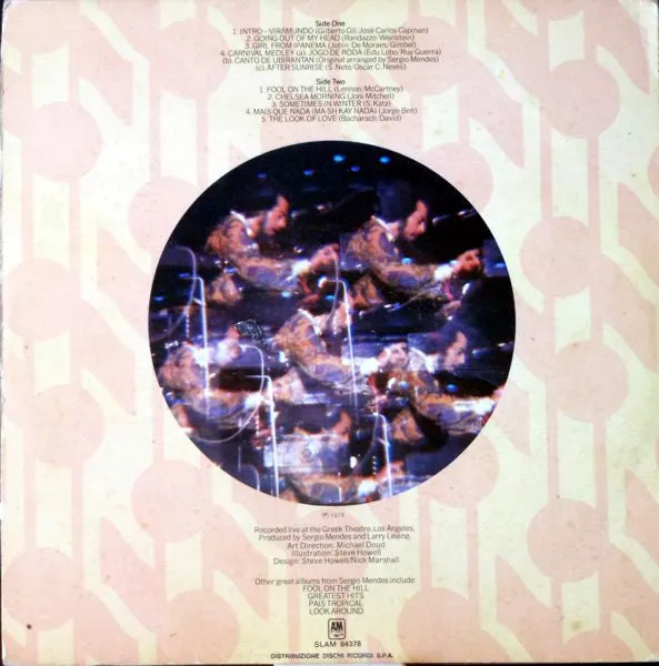 Sergio Mendes Brasil 77 In Concert vinile LP