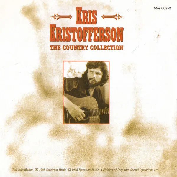 Kris Kristofferson Country Collection CD 20 brani