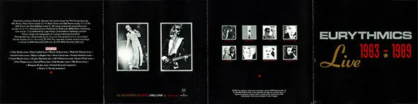 Eurythmics Live 1983-1989 3 CD box usata synth-pop
