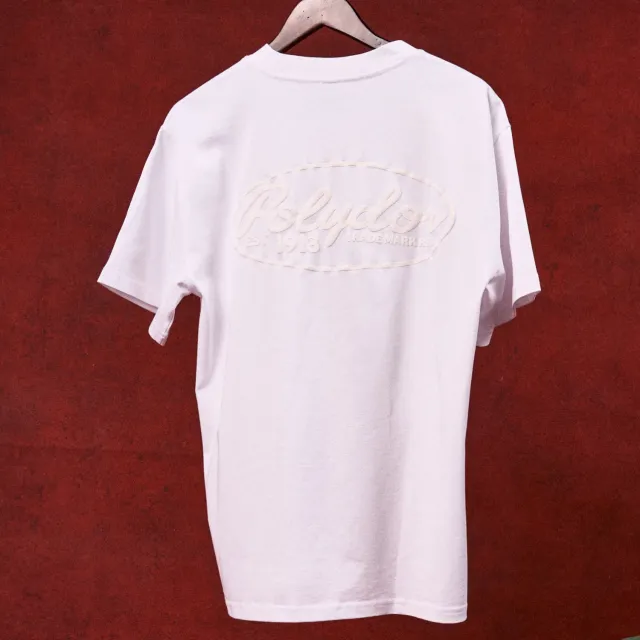 Polydor Records Tee White maglietta bianca cotone