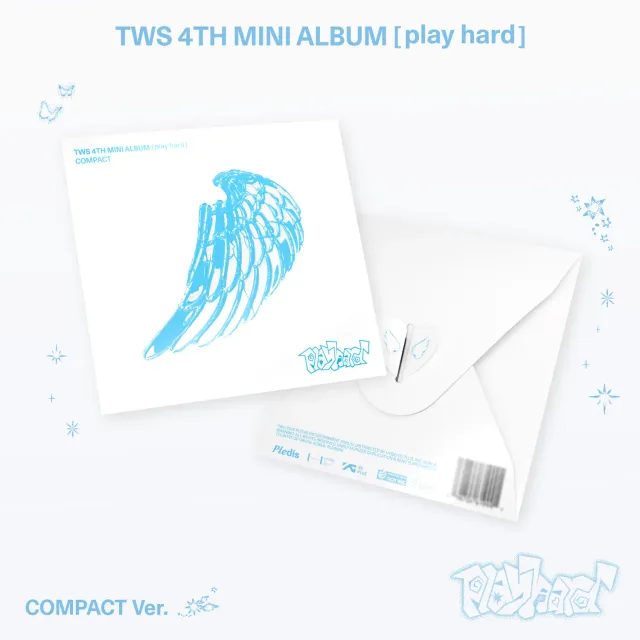 TWS Play Hard 4th Mini Album CD Compact ver. member