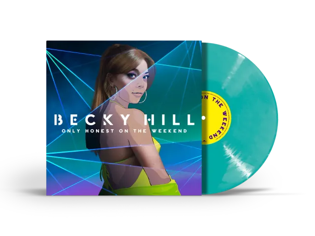 Becky Hill Only Honest On The Weekend vinile LP turchese