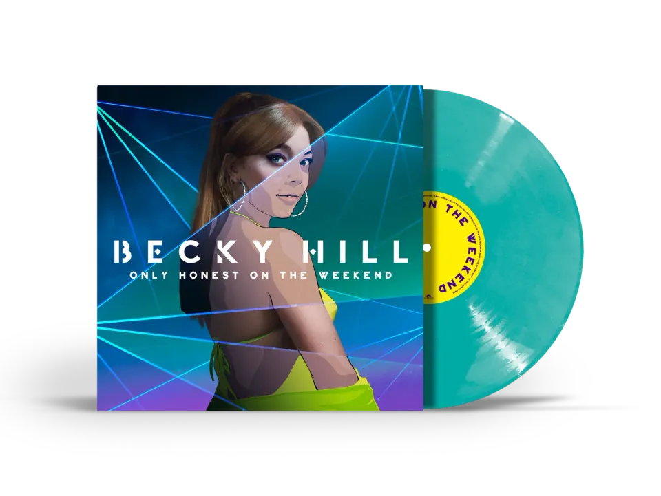 Becky Hill Only Honest On The Weekend vinile LP turchese