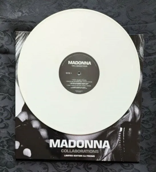Madonna Collaborations vinile LP promo numerato dance-pop