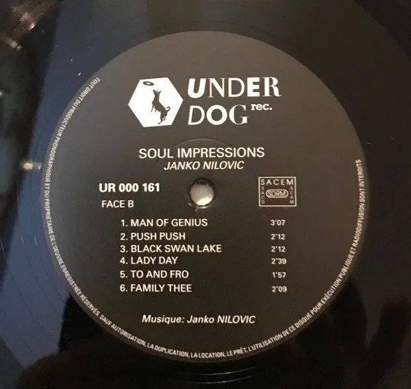 Janko Nilovic Soul Impressions LP jazz funk nuovo