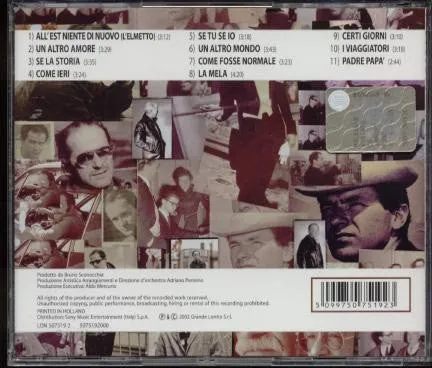 Gino Paoli Se CD album chanson italiana