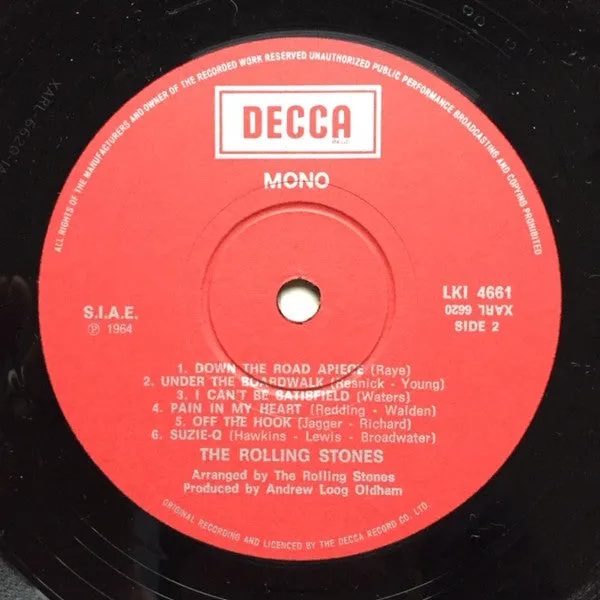 Rolling Stones No. 2 LP vinile mono ristampa 1978 usato VG