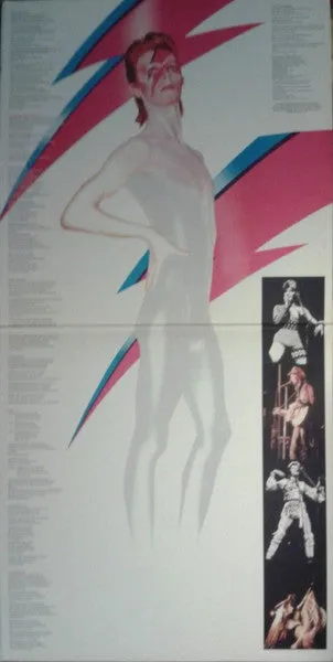 David Bowie Aladdin Sane LP vinile glam copertina apribile