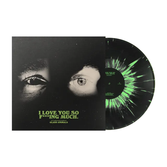 Polydor Glass Animals I Love You So F***ing Much LP splatter nero verde