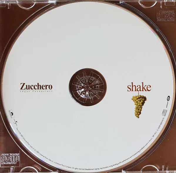 Zucchero Shake CD album enhanced 2002