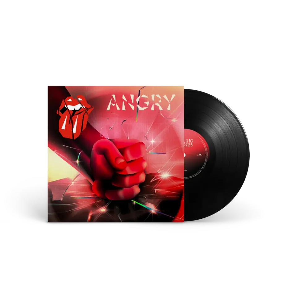 Polydor Rolling Stones Angry singolo 10 pollici limited