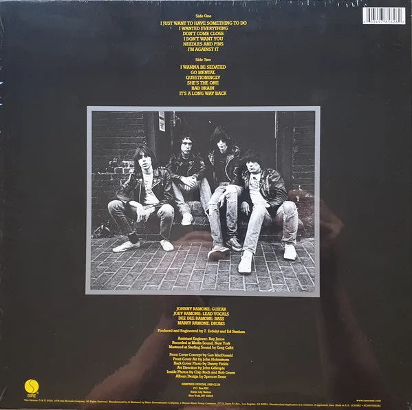 Ramones Road To Ruin vinile LP 180g remaster Mint