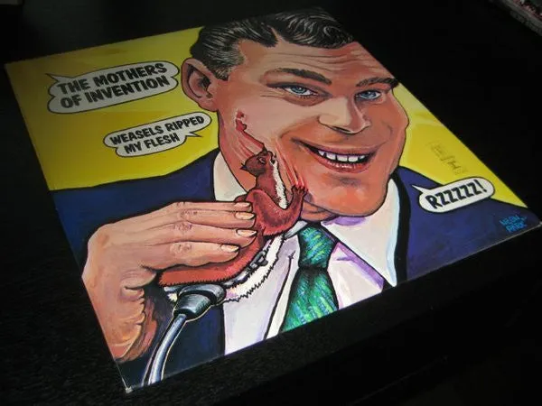 Mothers Of Invention Weasels Ripped LP vinile ristampa