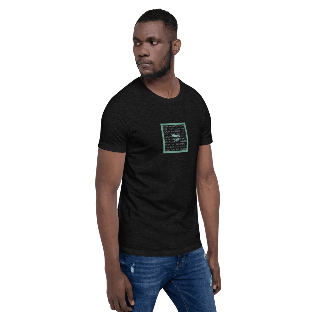 Vinyl Deli Rock Tee maglietta heather black cotone