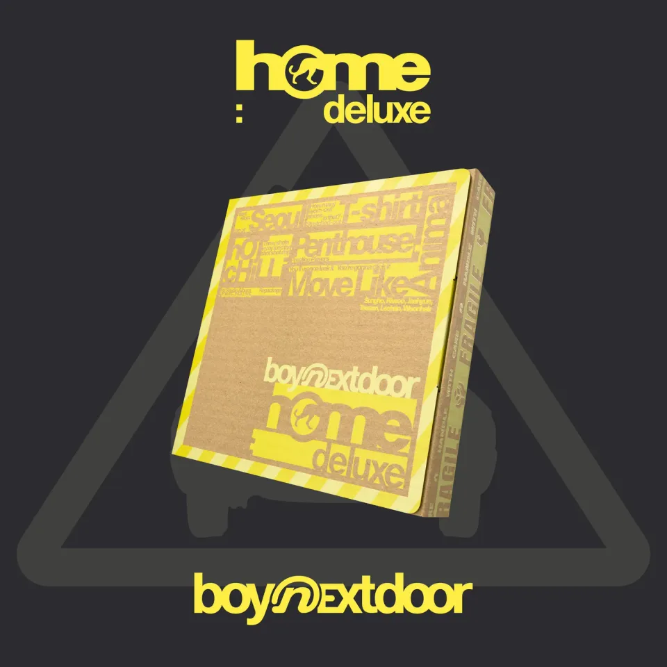 BOYNEXTDOOR Home Deluxe CD Overdrive ver. + photobook 80p