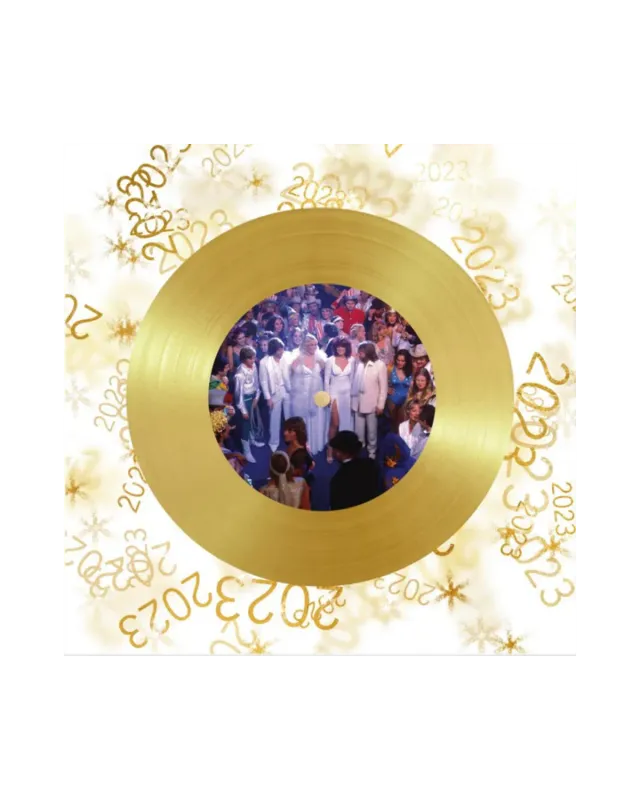 ABBA Happy New Year vinile 7" oro limitata