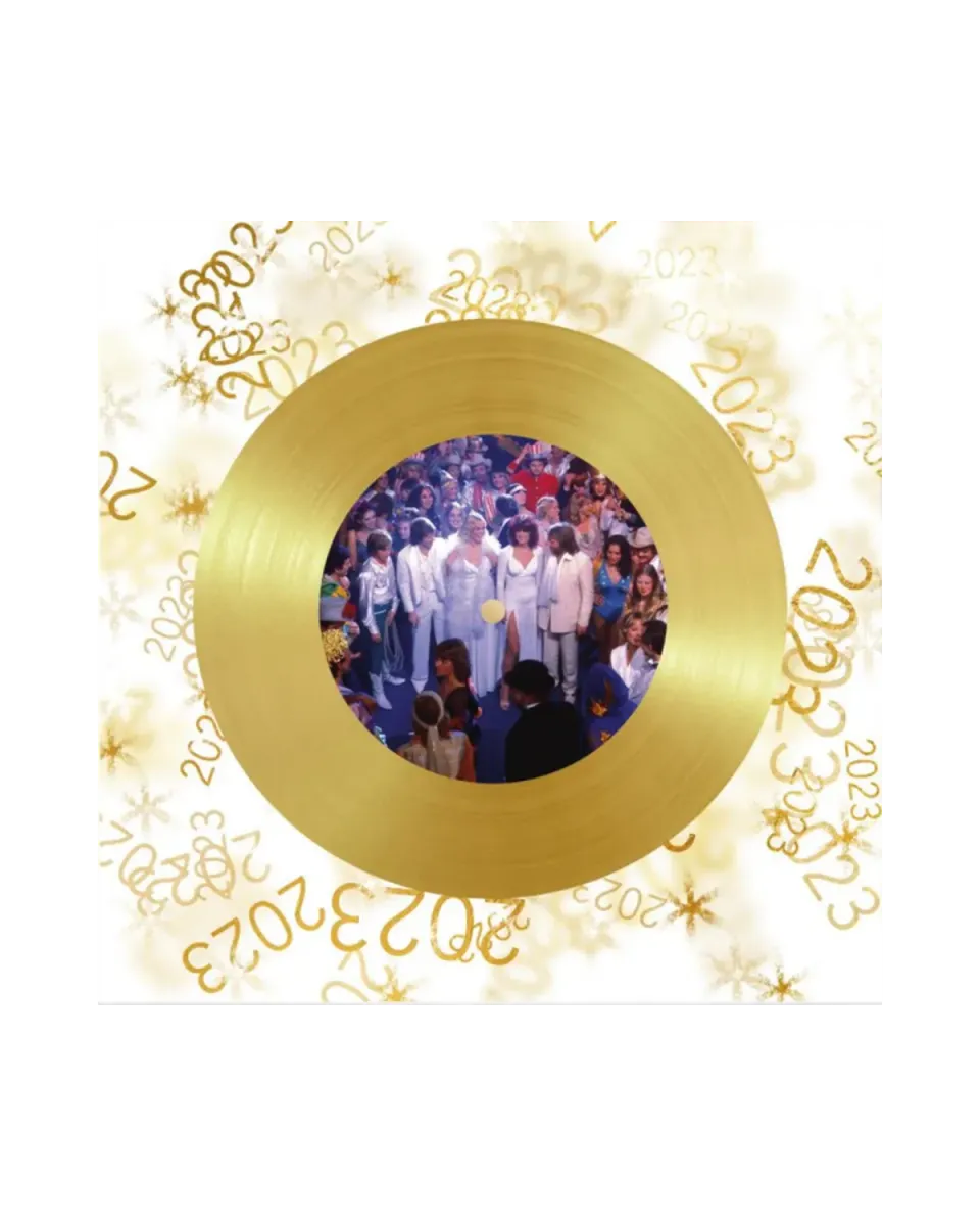 ABBA Happy New Year vinile 7" oro limitata