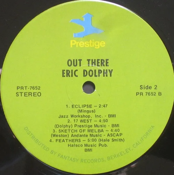 Eric Dolphy Out There vinile LP ristampa jazz