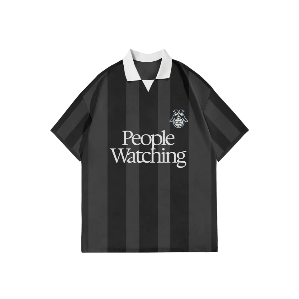 Sam Fender football shirt maglia calcio nero grigio