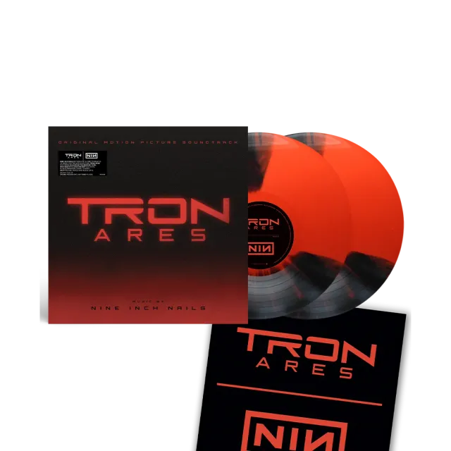 Nine Inch Nails Tron Ares 2LP vinile red swirl gatefold