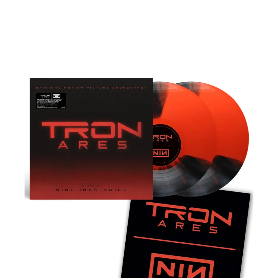 Nine Inch Nails Tron Ares 2LP vinile red swirl gatefold