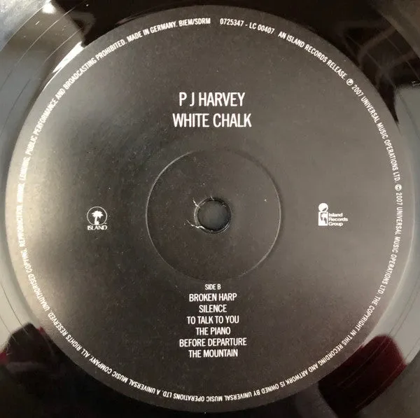 PJ Harvey White Chalk LP vinile 180g ristampa