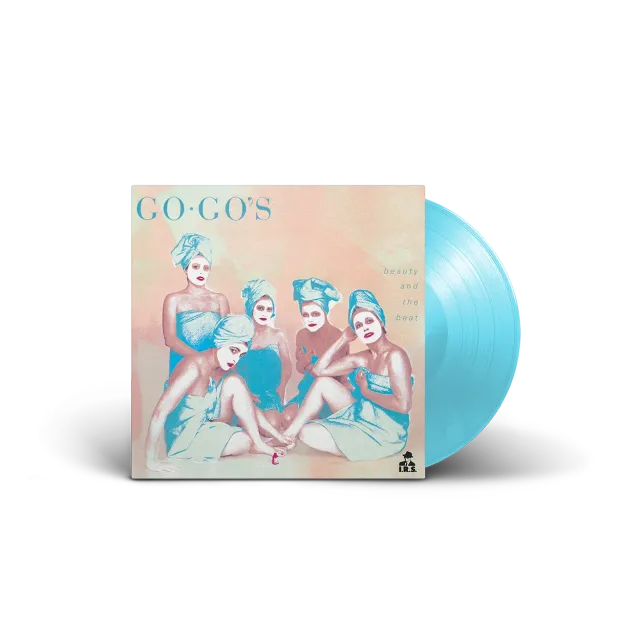 Go-Go's Beauty And The Beat LP vinile blu trasparente