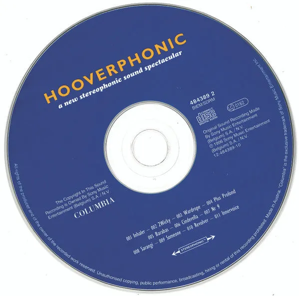 Hooverphonic A New Stereophonic Sound CD downtempo