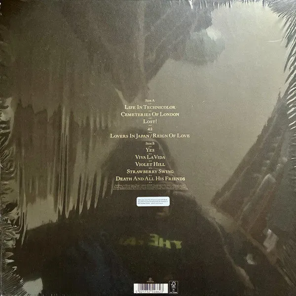 Coldplay Viva La Vida vinile colorato LP eco 2025