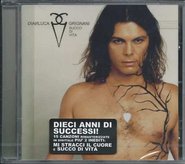 Gianluca Grignani Succo Di Vita CD compilation rimasterizzata