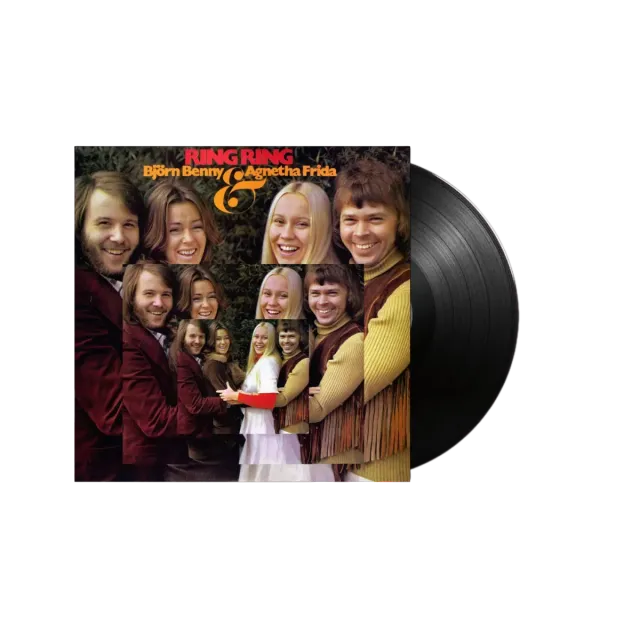 Polydor Ring Ring Vinile Nero LP ABBA Anni 70