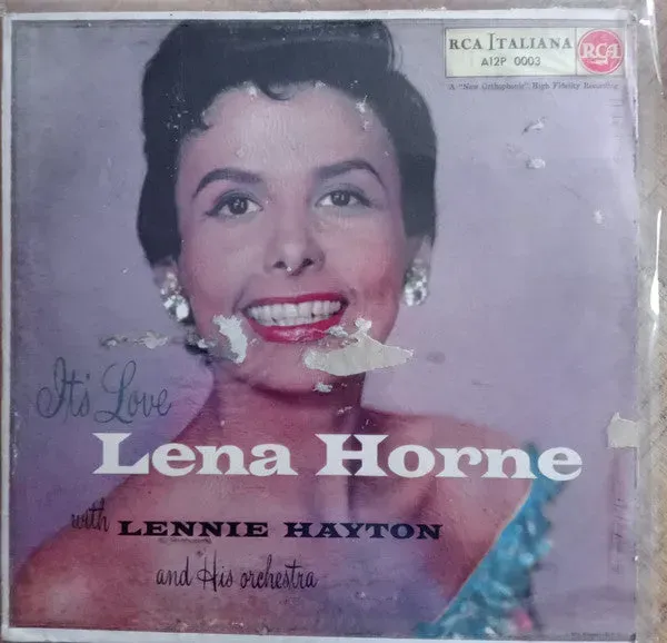 Lena Horne It's Love LP mono 1957 vocale