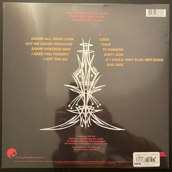 ZZ Top Eliminator LP vinile oro edizione limitata