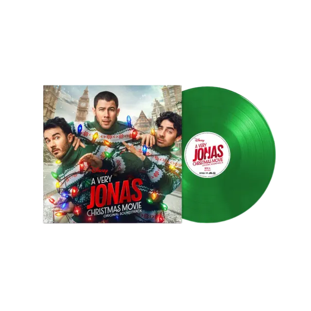 Jonas Brothers Very Jonas Christmas vinile verde colonna sonora