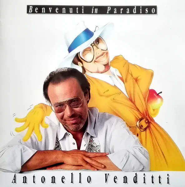 Antonello Venditti Benvenuti in Paradiso CD album 1991