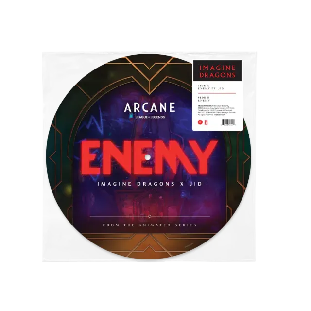 Enemy Picture Disc vinile LP edizione limitata