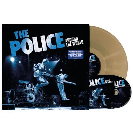 The Police Around The World vinile oro LP+DVD limitato