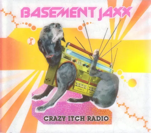 Basement Jaxx Crazy Itch Radio CD con card O