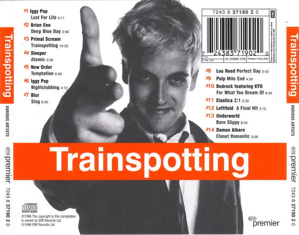 Various Trainspotting CD compilation ristampa