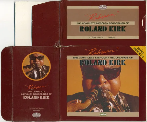 Roland Kirk Rahsaan Complete Mercury Recordings Box 11 CD