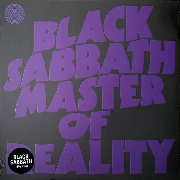 Black Sabbath Master Of Reality vinile 180g nuovo Mint
