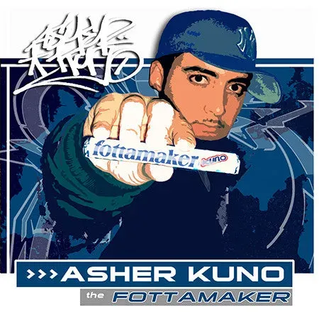 Asher Kuno The Fottamaker CD album hip hop italiano